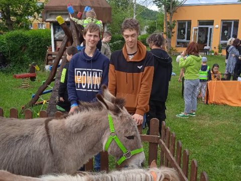 I.P Adélčin Dvoreček, den se zvířaty