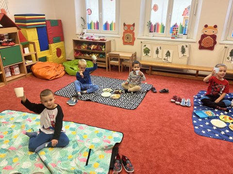 Podzimní piknik a zamykání zahrady