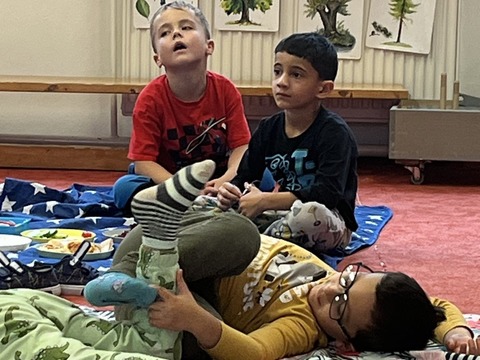 Podzimní piknik a zamykání zahrady