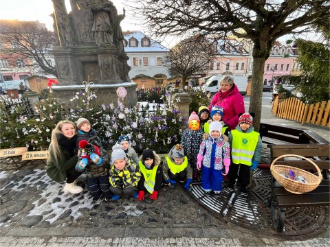 Zdobení stromku na náměstí T.G.M 28.11.2025