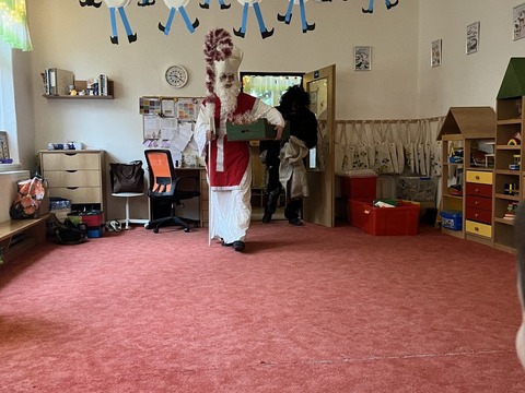 Čert a Mikuláš ve školce 05.12.2025
