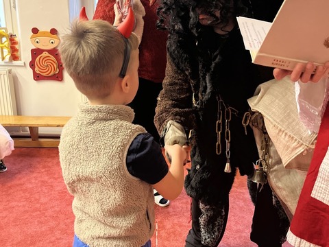 Čert a Mikuláš ve školce 05.12.2025