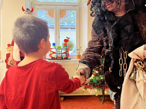 Čert a Mikuláš ve školce 05.12.2025