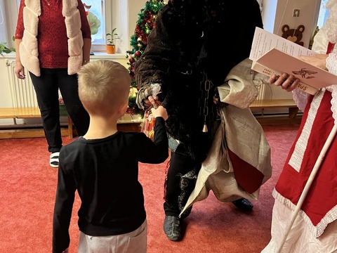 Čert a Mikuláš ve školce 05.12.2025