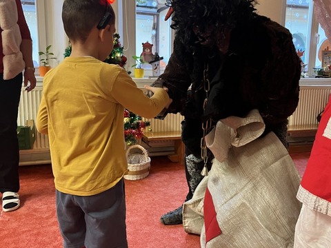 Čert a Mikuláš ve školce 05.12.2025