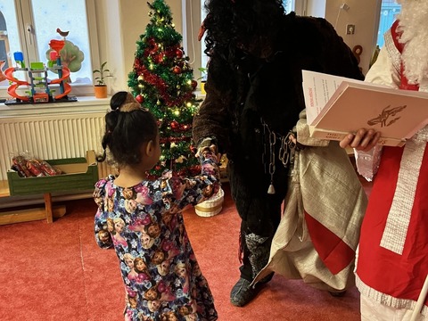 Čert a Mikuláš ve školce 05.12.2025