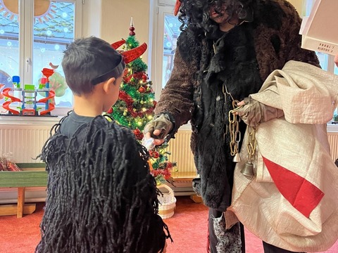 Čert a Mikuláš ve školce 05.12.2025
