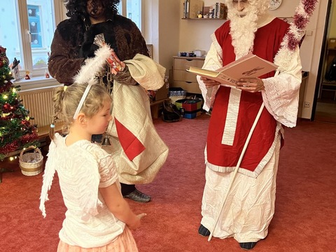 Čert a Mikuláš ve školce 05.12.2025
