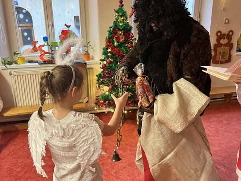 Čert a Mikuláš ve školce 05.12.2025