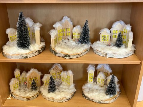 Výroba vánoční výzdoby 6.C