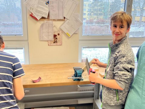 Výroba vánoční výzdoby 6.C