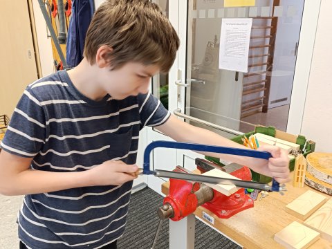 Výroba vánoční výzdoby 6.C