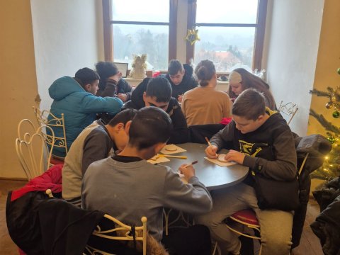 Vánoční zámek Zákupy 9.A