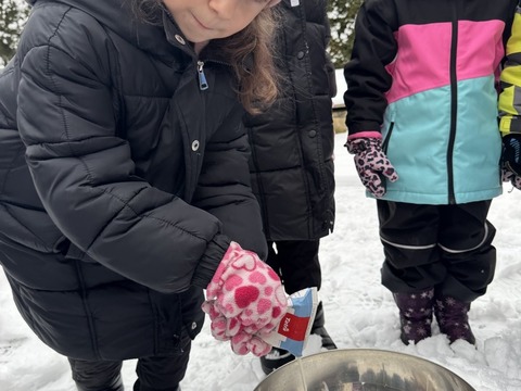 Výroba zmrzliny ve sněhu 30.01.2026