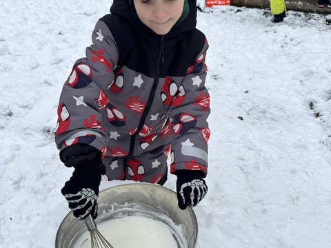 Výroba zmrzliny ve sněhu 30.01.2026
