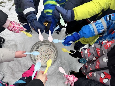 Výroba zmrzliny ve sněhu 30.01.2026