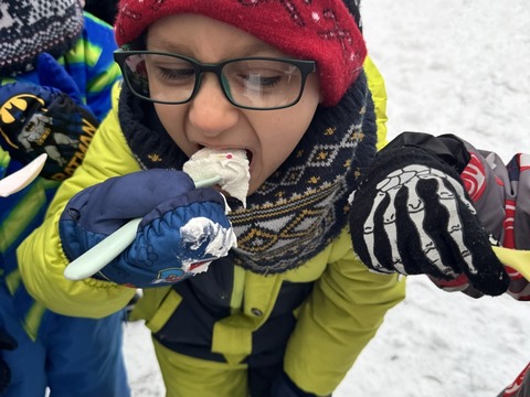Výroba zmrzliny ve sněhu 30.01.2026