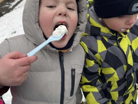 Výroba zmrzliny ve sněhu 30.01.2026